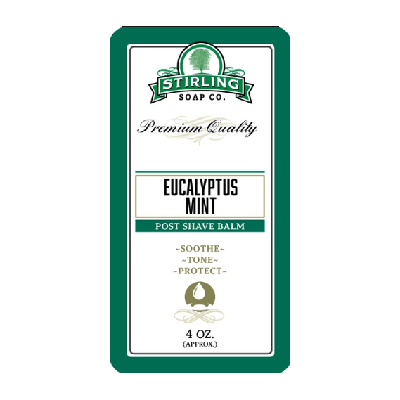 Stirling Soap Co. Eucalyptus Mint Shaving Collection