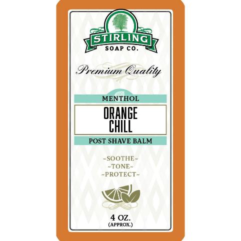 Stirling Soap Co. Orange Chill Shaving Collection