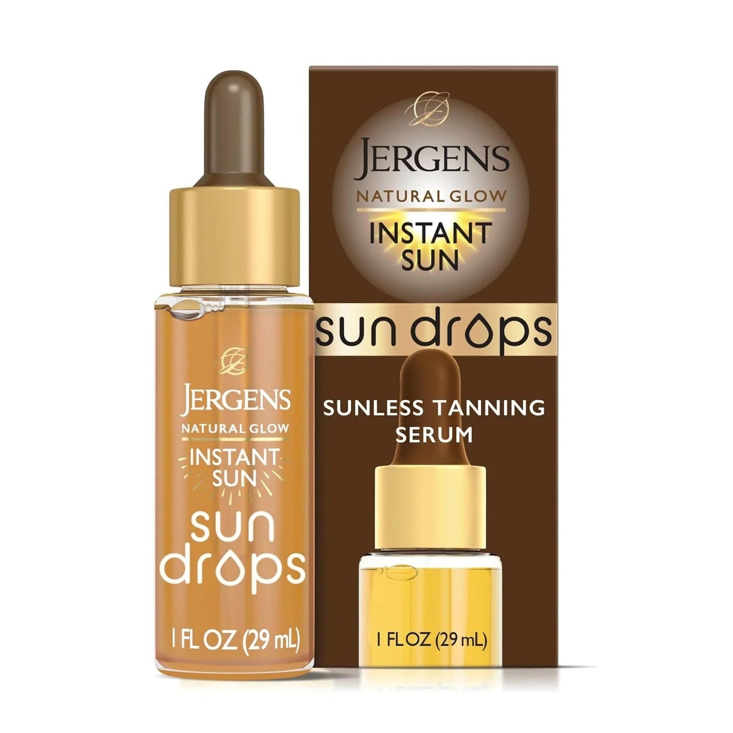 Jergens Natural Glow Instant Sun Drops Self Tan Serum