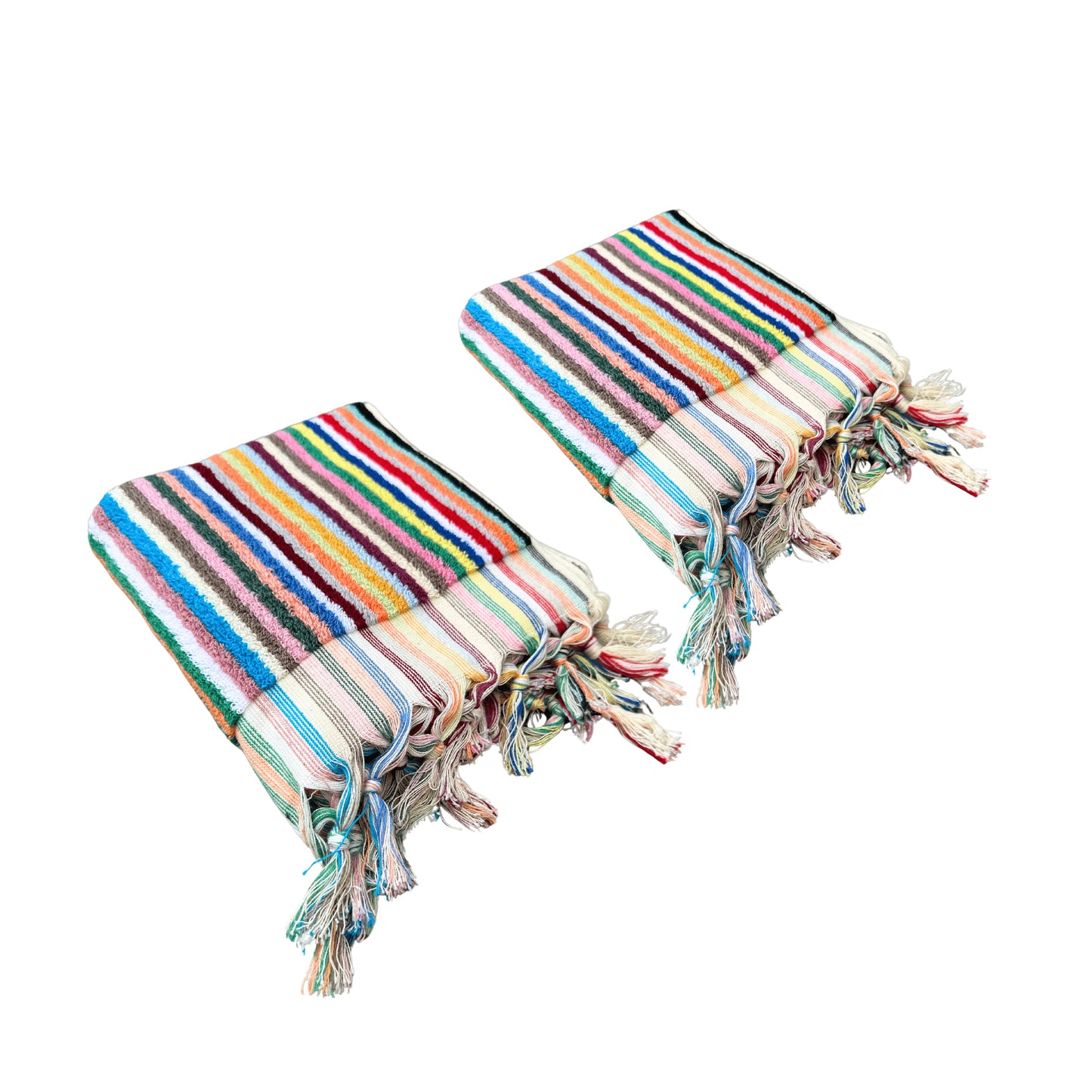 Striped Turkish Terry Hand Towel