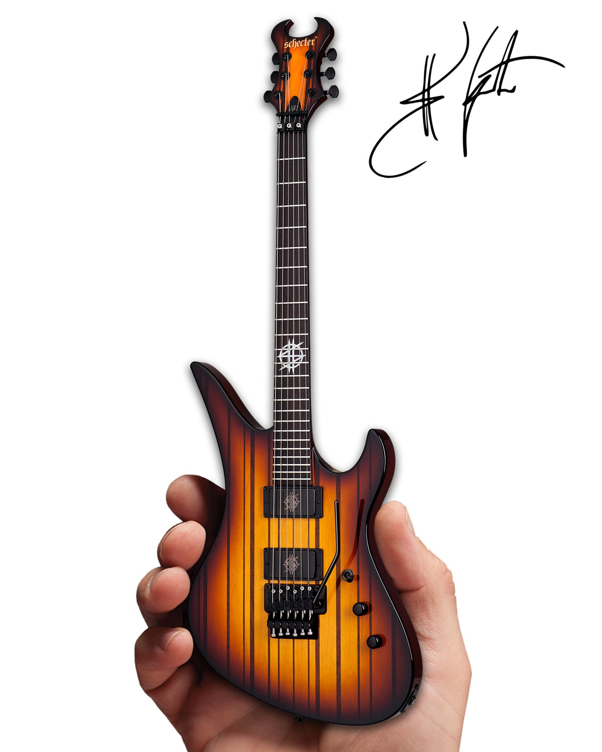 Officially Licensed Synyster Gates FR USA Signature Schecter Mini Guitar from Avenged Sevenfold - Osadia Concept Store