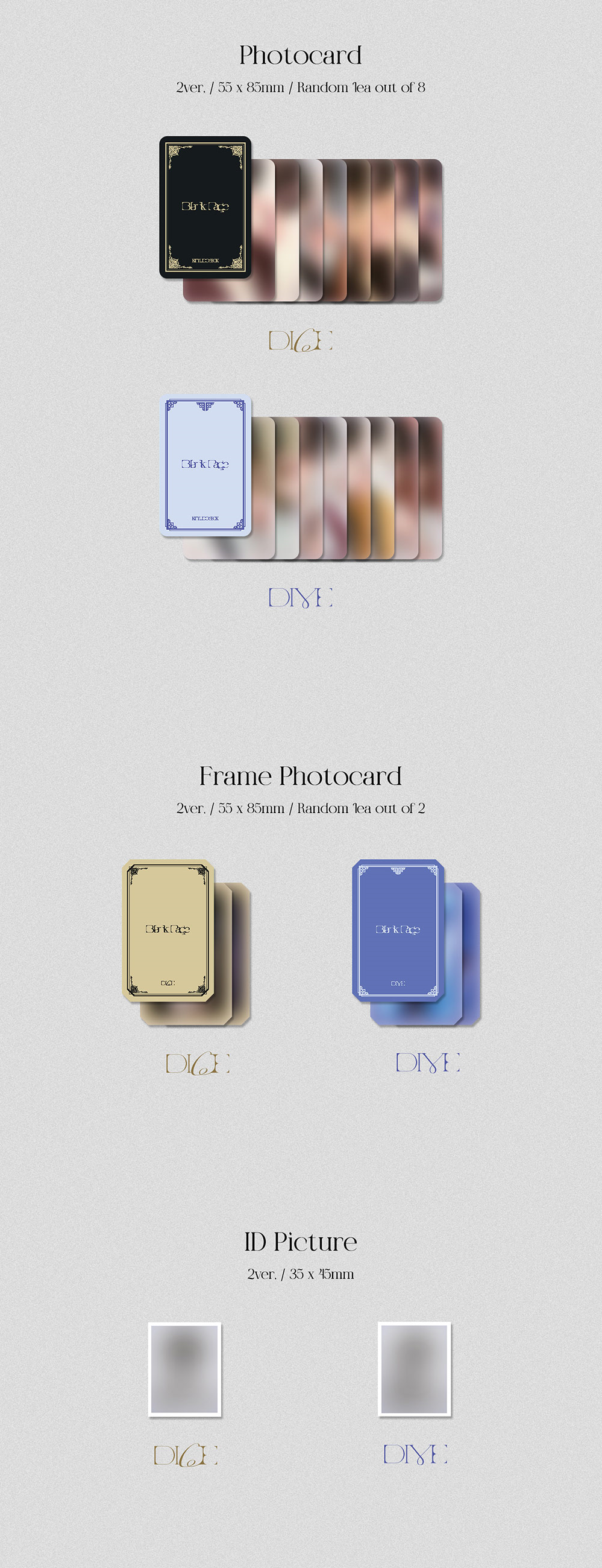Kim Woo Seok 4th Mini Album - Blank Page
