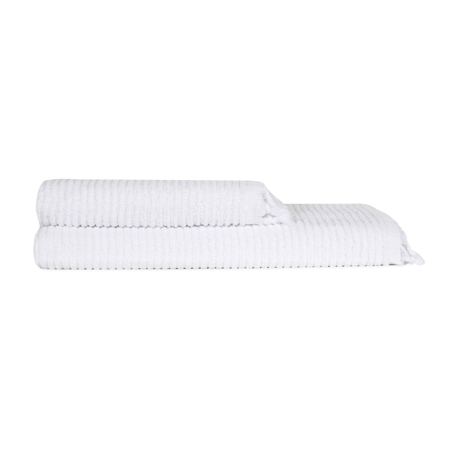 Ribbed Loom Terry Towel Set