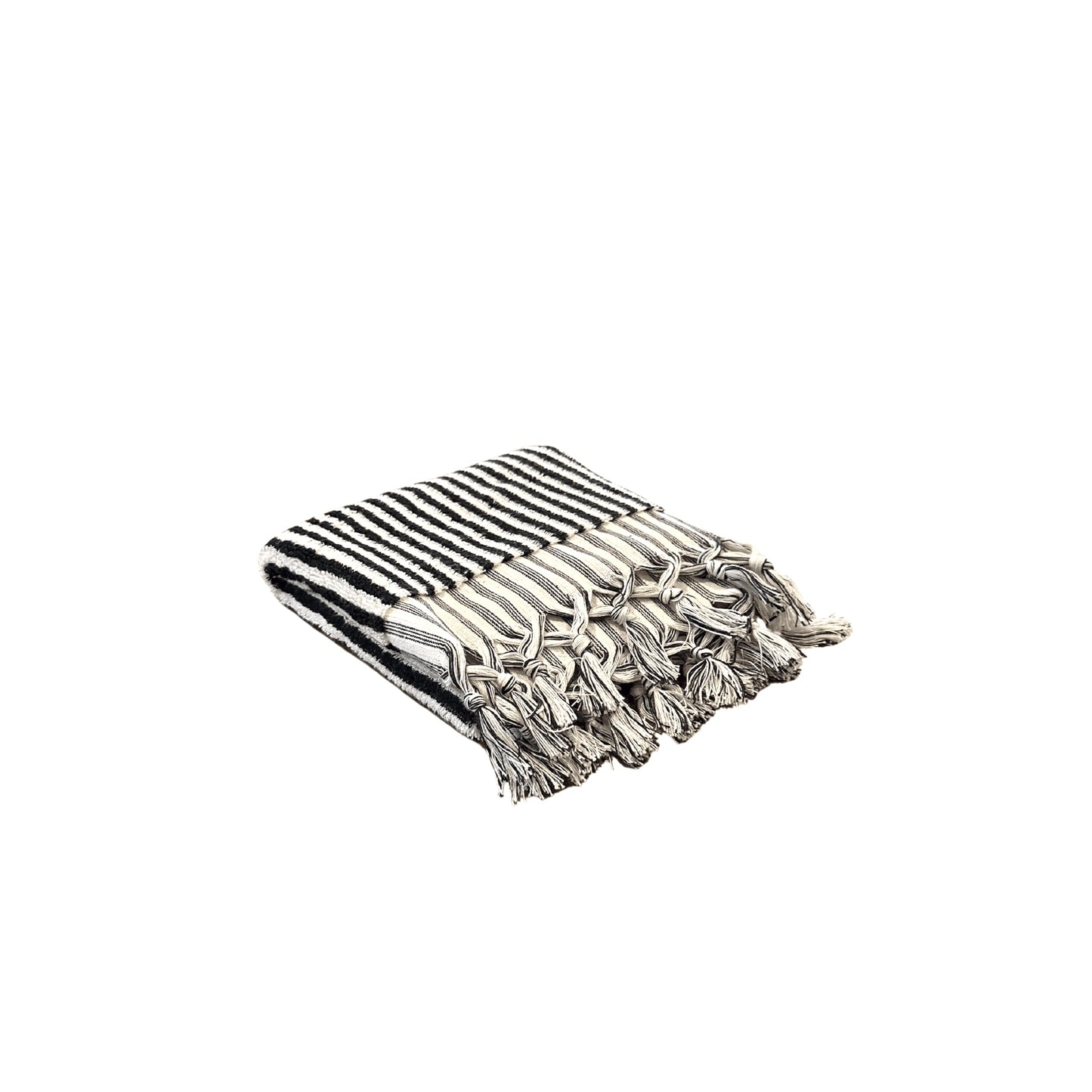 Striped Turkish Terry Hand Towel