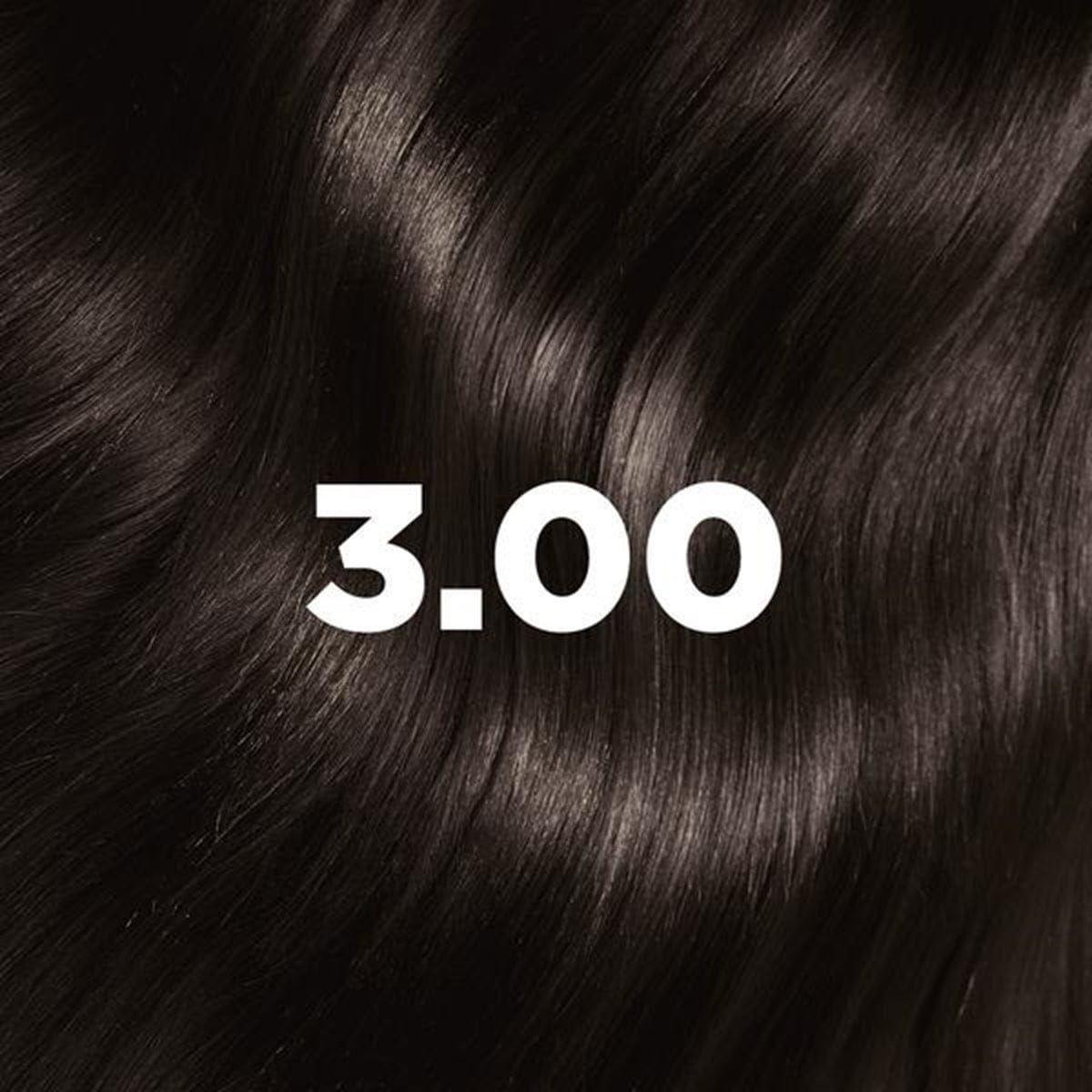 Lazartigue La Couleur Absolue Permanent Hair Color Kit 3.00 Dark Chestnut