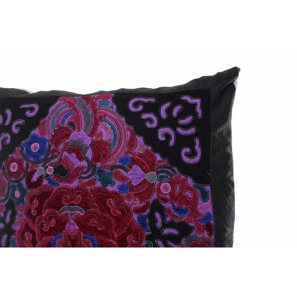 Artista Applique Vintage Geometric Cushion Cover - Thailand