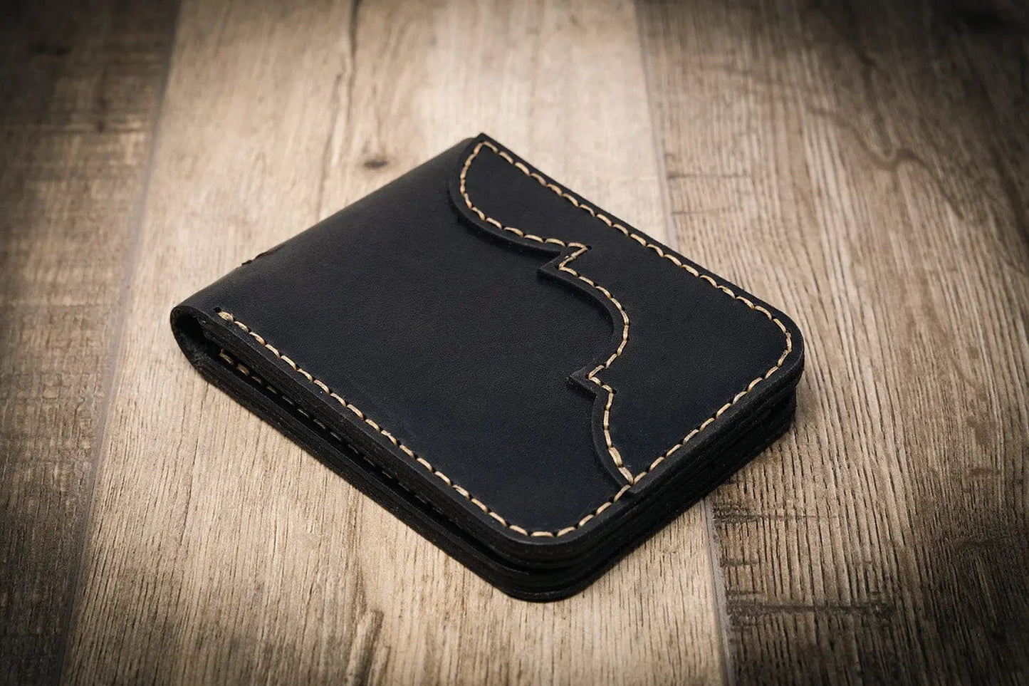 Western Bifold Wallet - Black