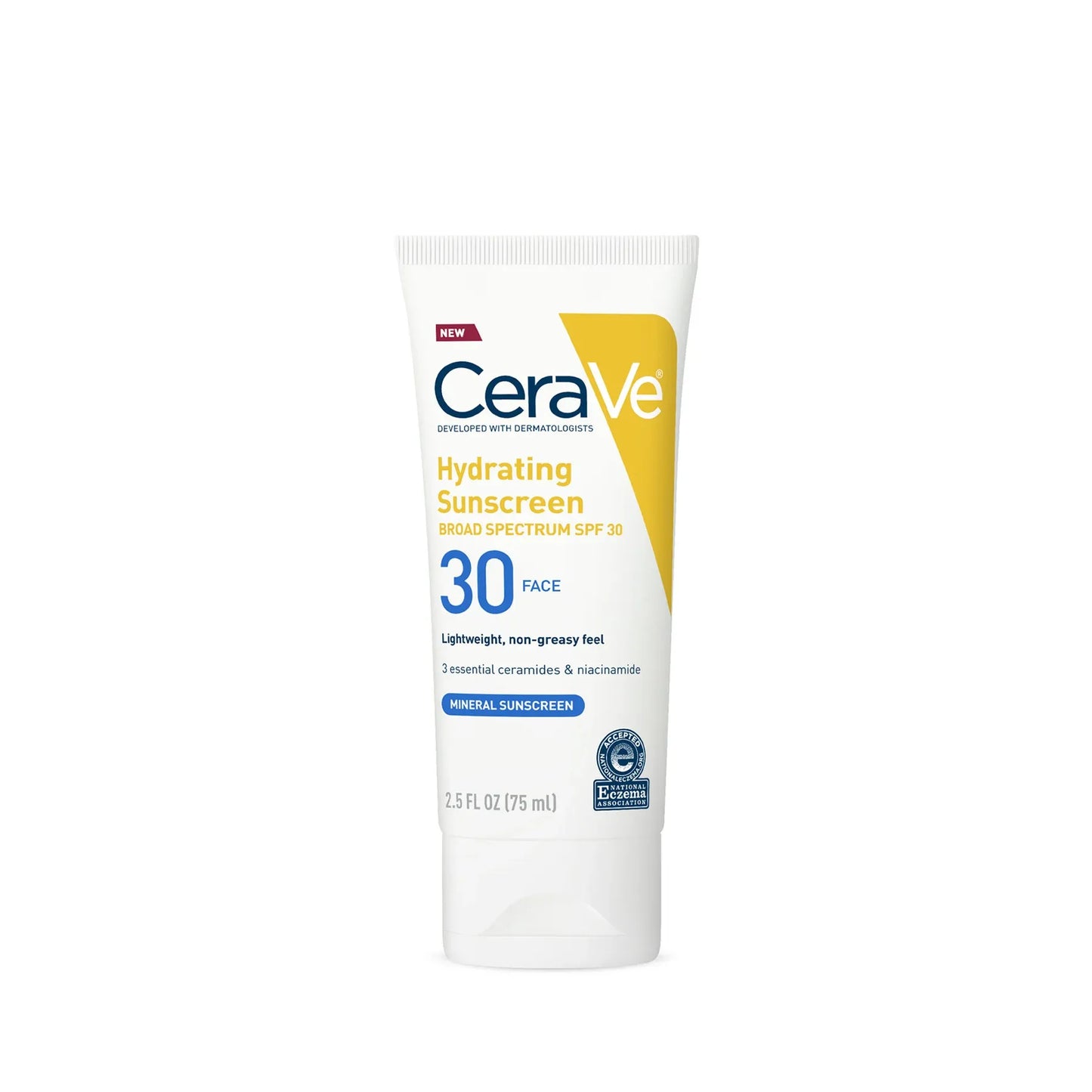 CeraVe Hydrating Mineral Sunscreen Face Lotion SPF 30 (1.7 oz)