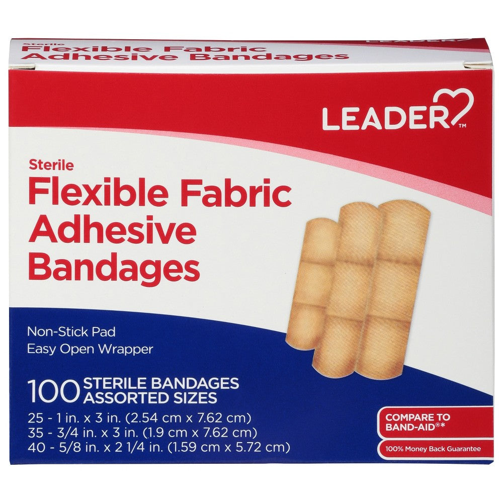 The Leader Flexible Fabric Adhesive Bandages