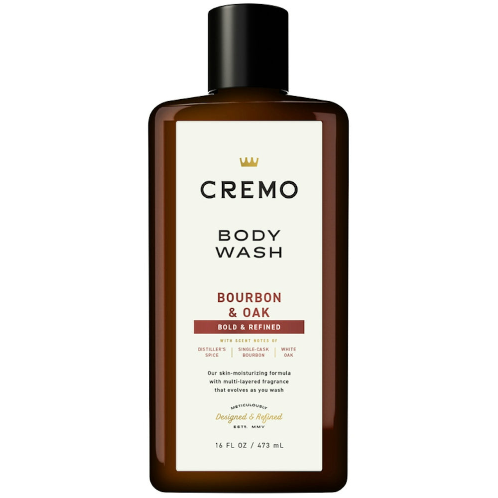 Cremo Body Wash - Bourbon And Oak - 16 Fl Oz