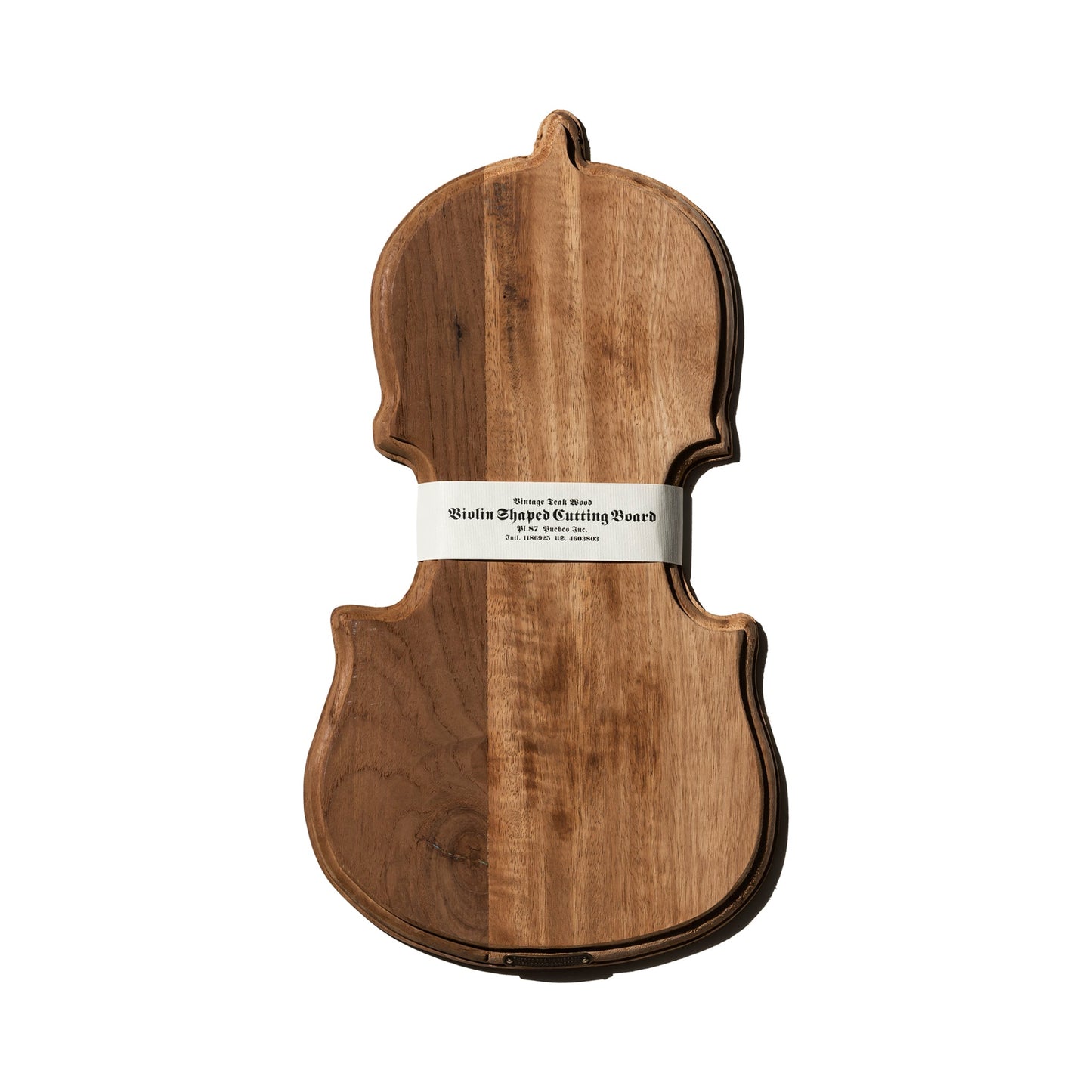 WOOD VIOLIN CUTTING BOARD