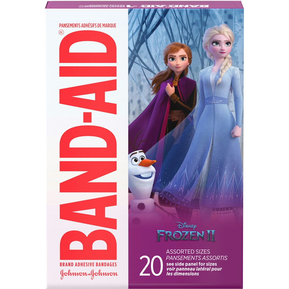 Band-Aid Adhesive Bandages, Disney Frozen II, Assorted Sizes