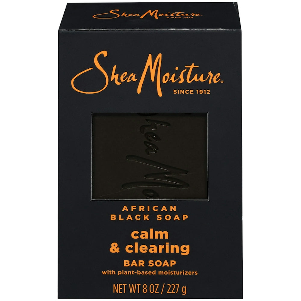 Shea Moisture African Black Bar Soap With Butter 8 Oz
