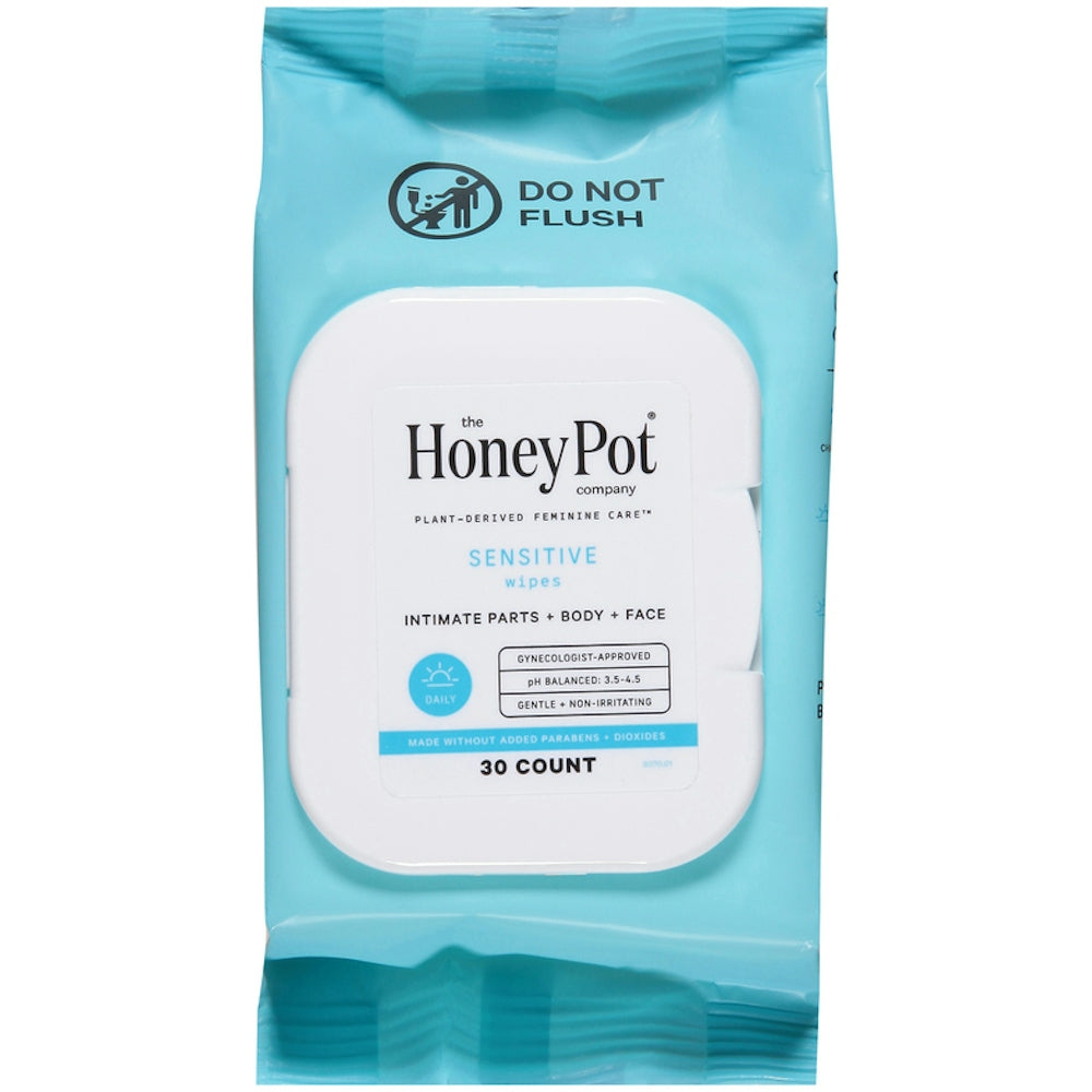 The Honey Pot Company Feminine Wipes - Sensitive