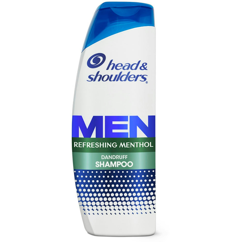 Head & Shoulders Mens Dandruff Shampoo, Refreshing Menthol, 12.5 Oz