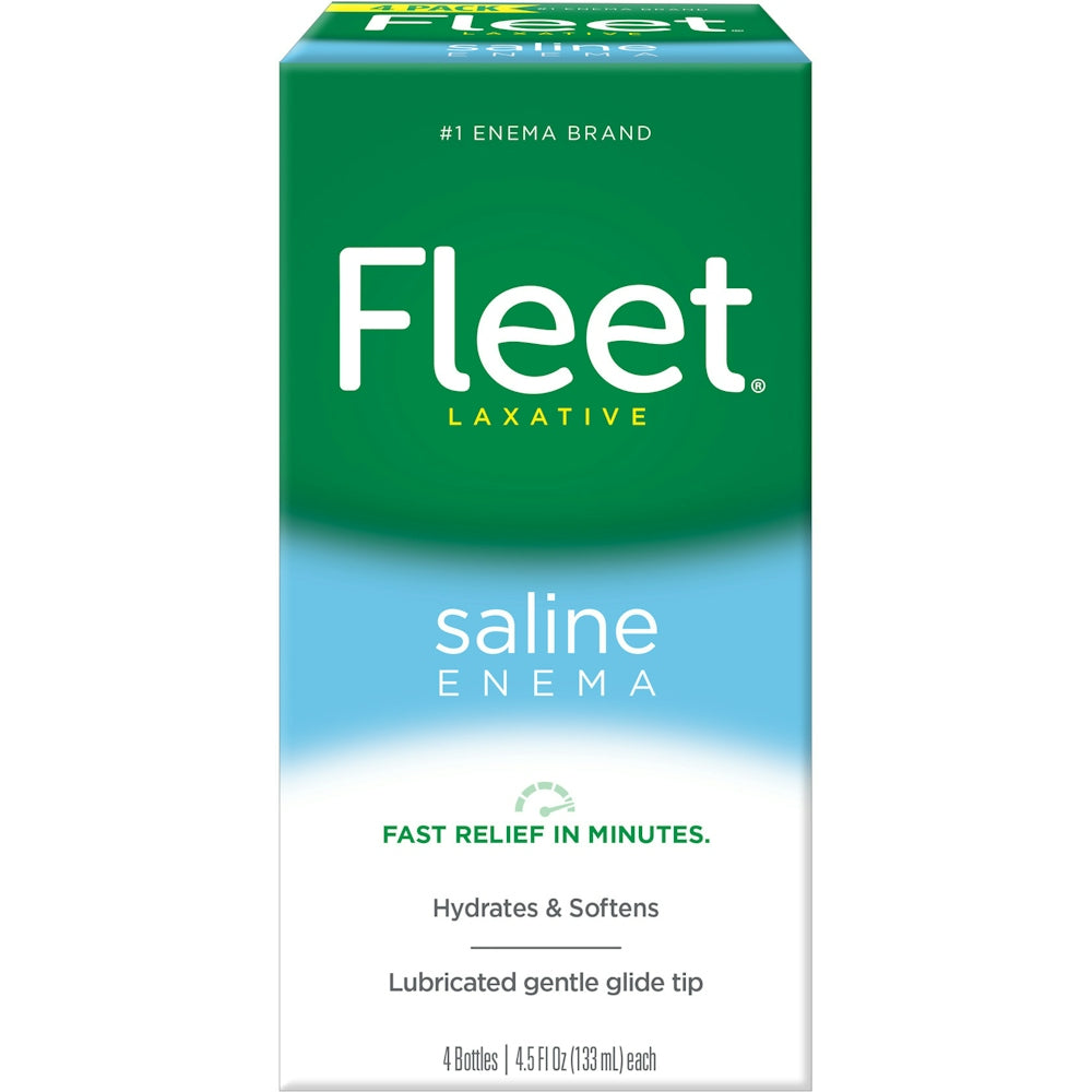 Fleet Laxative Saline Enema For Adult Constipation - 18 Fl Oz - Osadia Concept Store