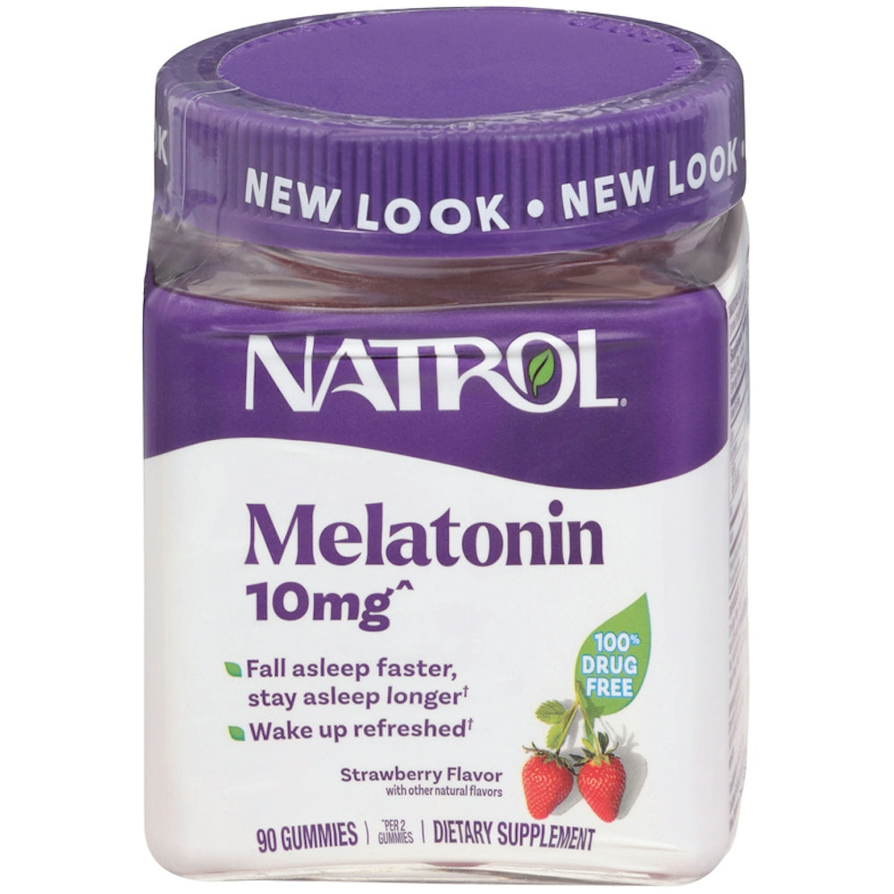 Natrol Melatonin, Sleep, 10 Mg, Gummies, Strawberry - Osadia Concept Store