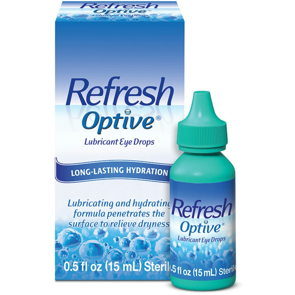 Refresh Optive, Lubricant Eye Drops, 0.5 Fl Oz
