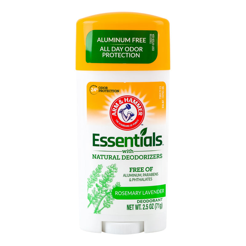 Arm & Hammer A&H Essentials Natural Deodorant Fresh Rosemary Lavender Natural- 2.5 Oz