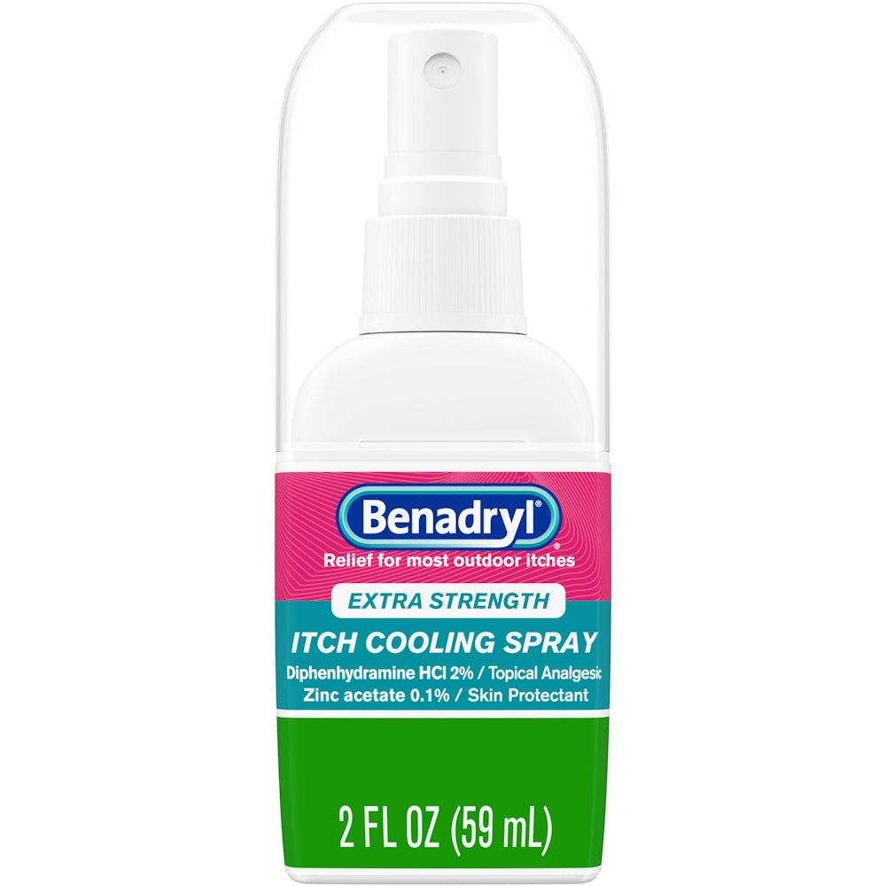 Benadryl Extra Strength Itch Cooling Spray, 2 Fl Oz, 2 Fluid Ounce