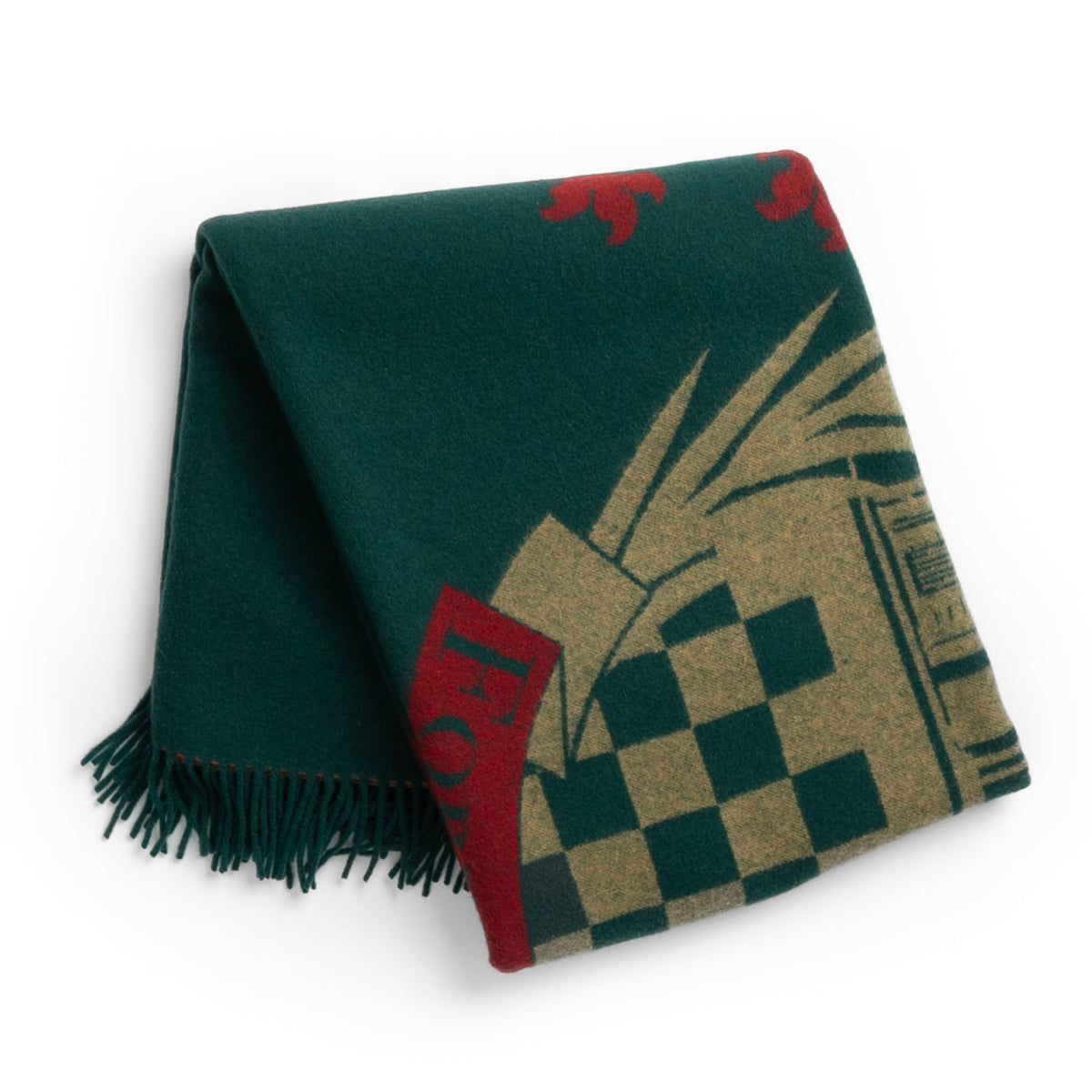 The Forest Glen Club Throw – Extra-Fine Italian Merino Wool