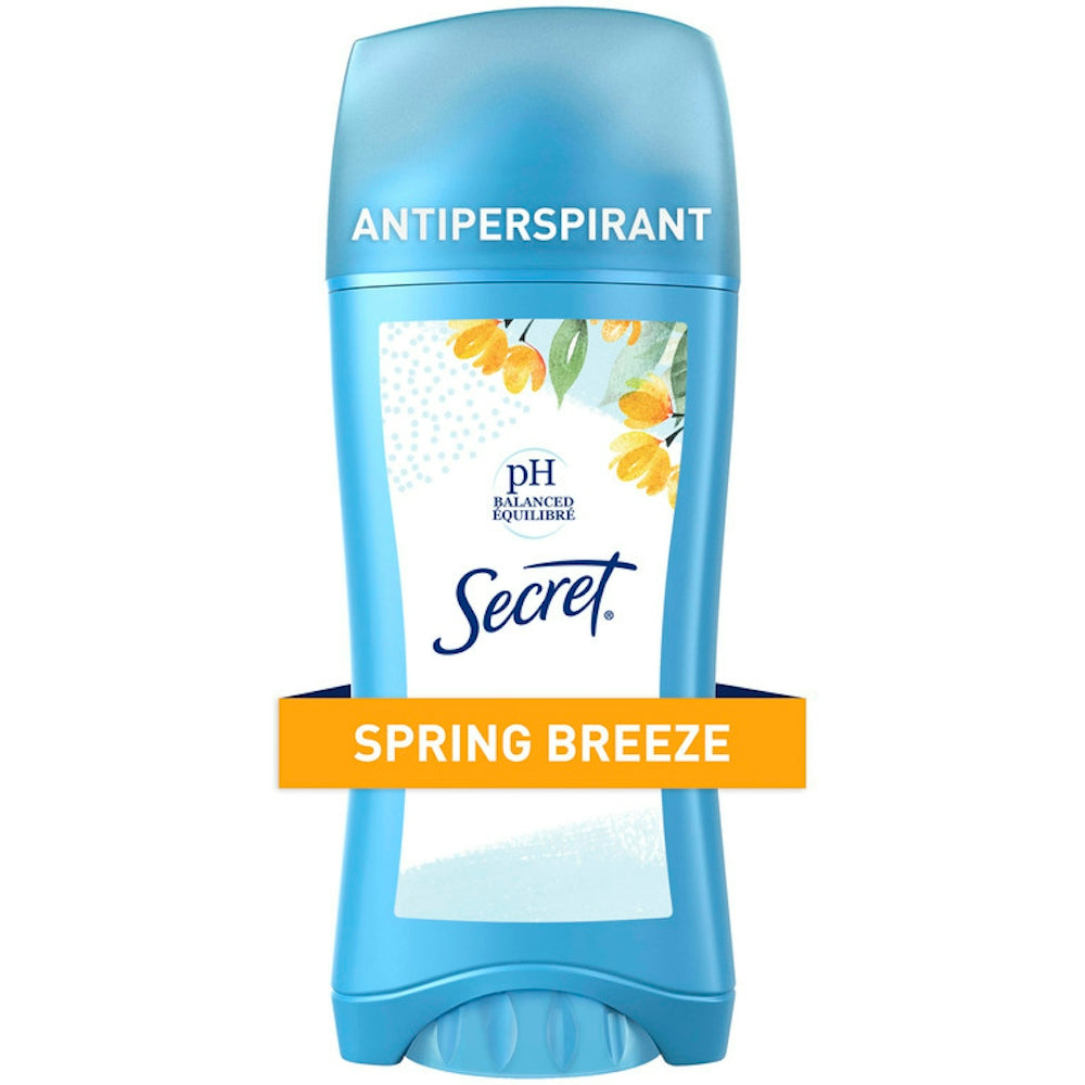 Secret Antiperspirant/Deodorant, Spring Breeze, Invisible Solid