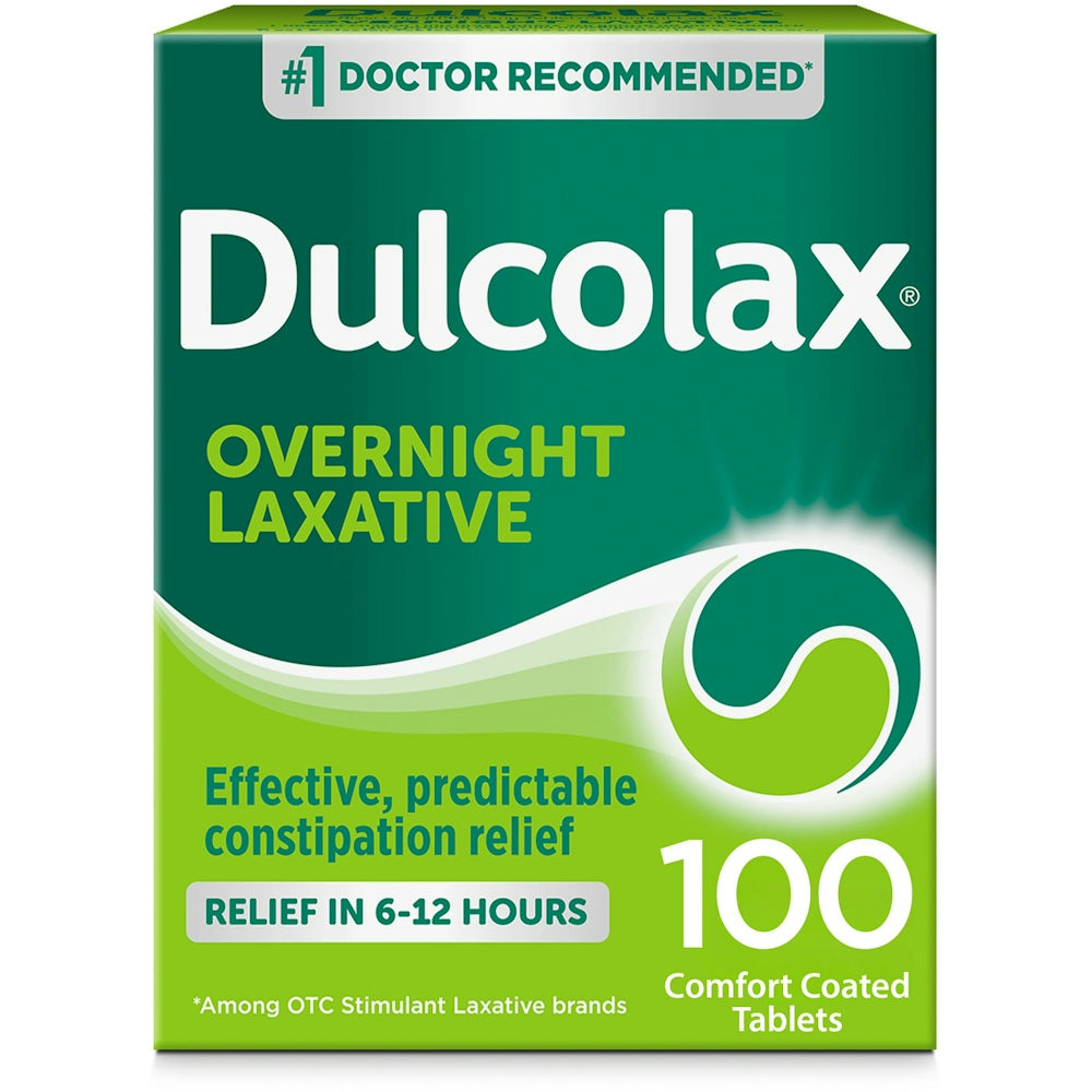 Dulcolax Laxative, Overnight, 5 Mg, Comfort Coated Tablets