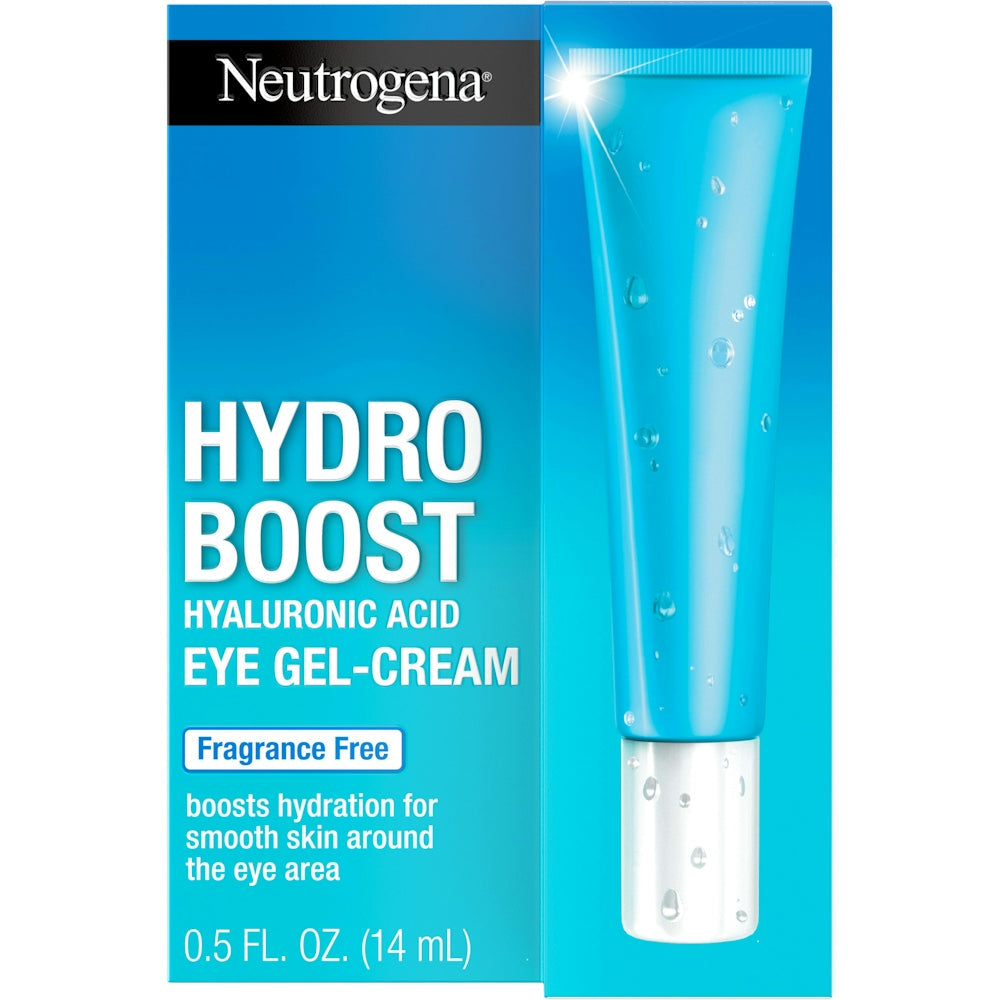 Neutrogena Hydro Boost Hyaluronic Acid Gel Eye Cream, 0.5 Fl Oz