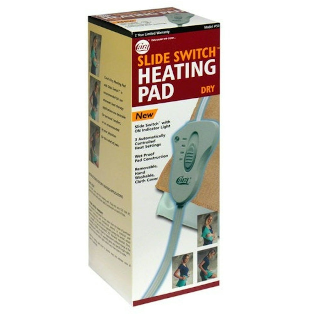 Cara Slide Switch Heating Pad, Dry