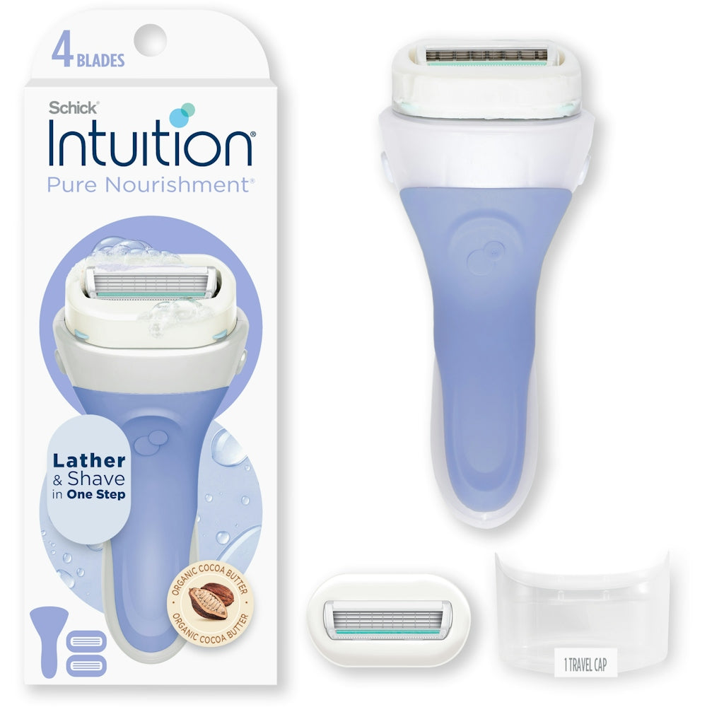 Schick Intuition Pure Nourishment With Coconut Milk & Almond Oil Razor