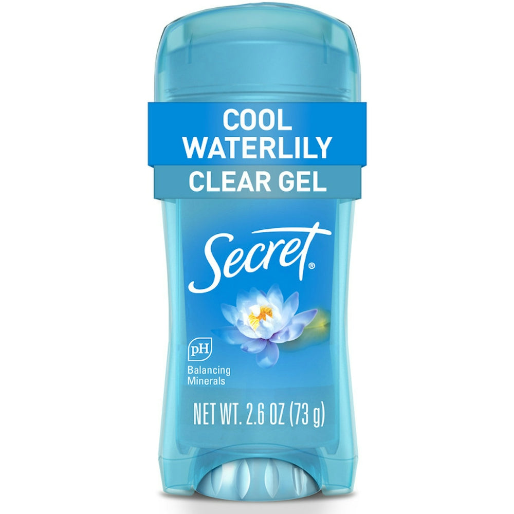 Secret Fresh Cool Waterlily Clear Gel Antiperspirant And Deodorant - 2.6oz - Osadia Concept Store