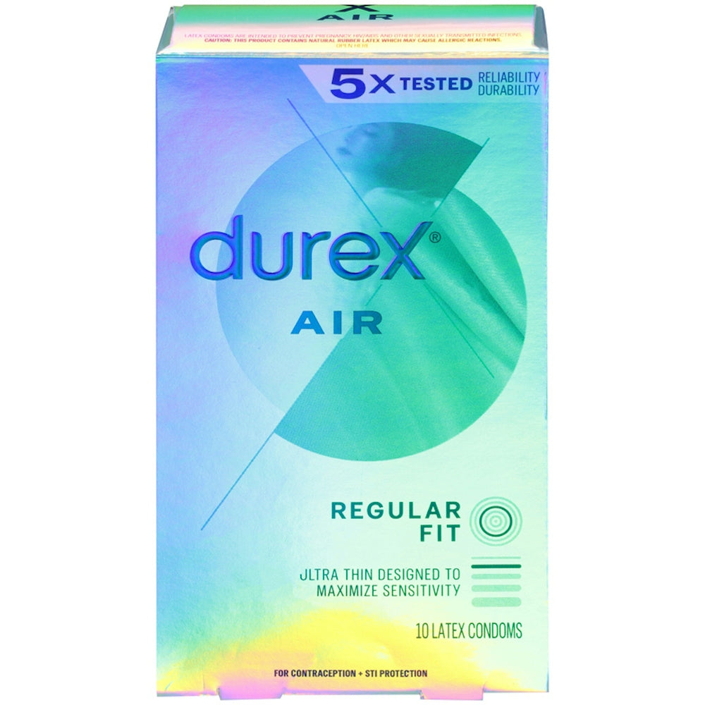 Durex Air Extra Thin Transparent Natural Latex Condoms