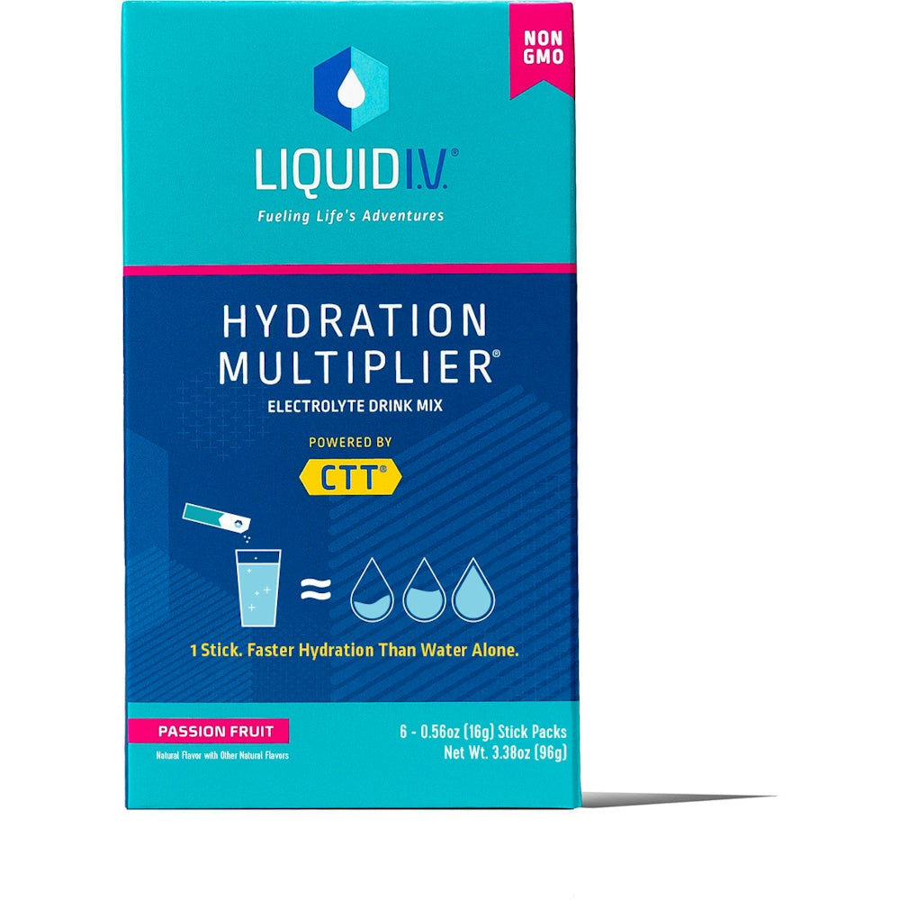 Liquid I.V. Hydration Multiplier Electrolyte Drink Mix Passion Fruit