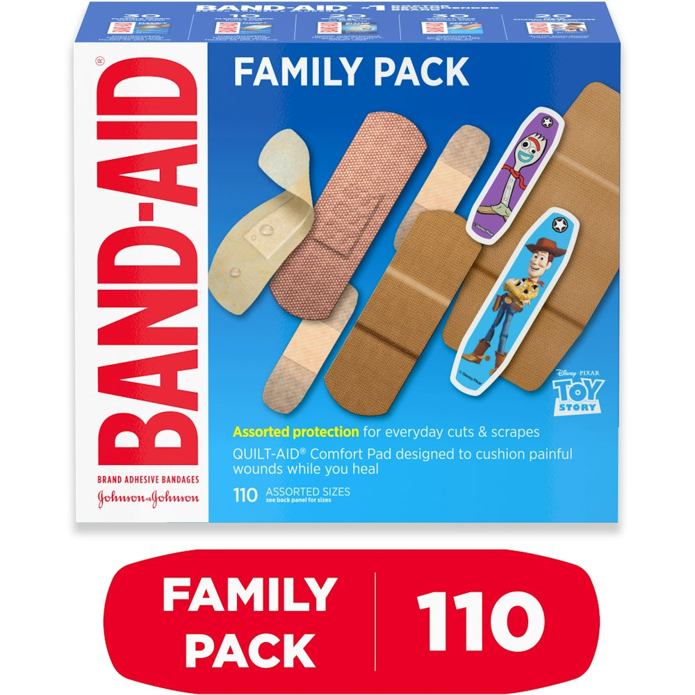 Band-Aid Brand Adhesive Bandage Family Variety Pack Assorted