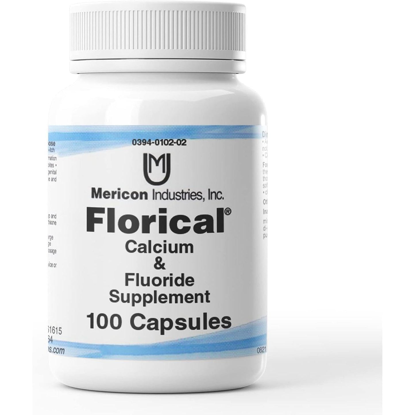 Florical Calcium & Fluoride Supplement Capsules, 100 Capsules