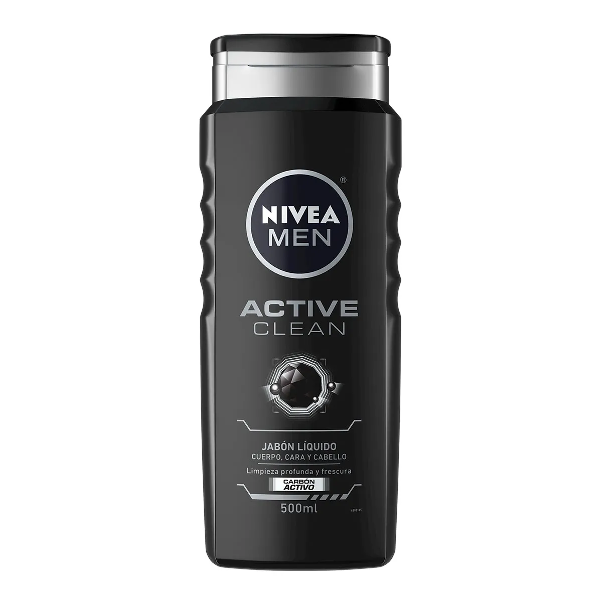 Nivea Active Clean Body Wash, Deep Clean, With Natural Charcoal