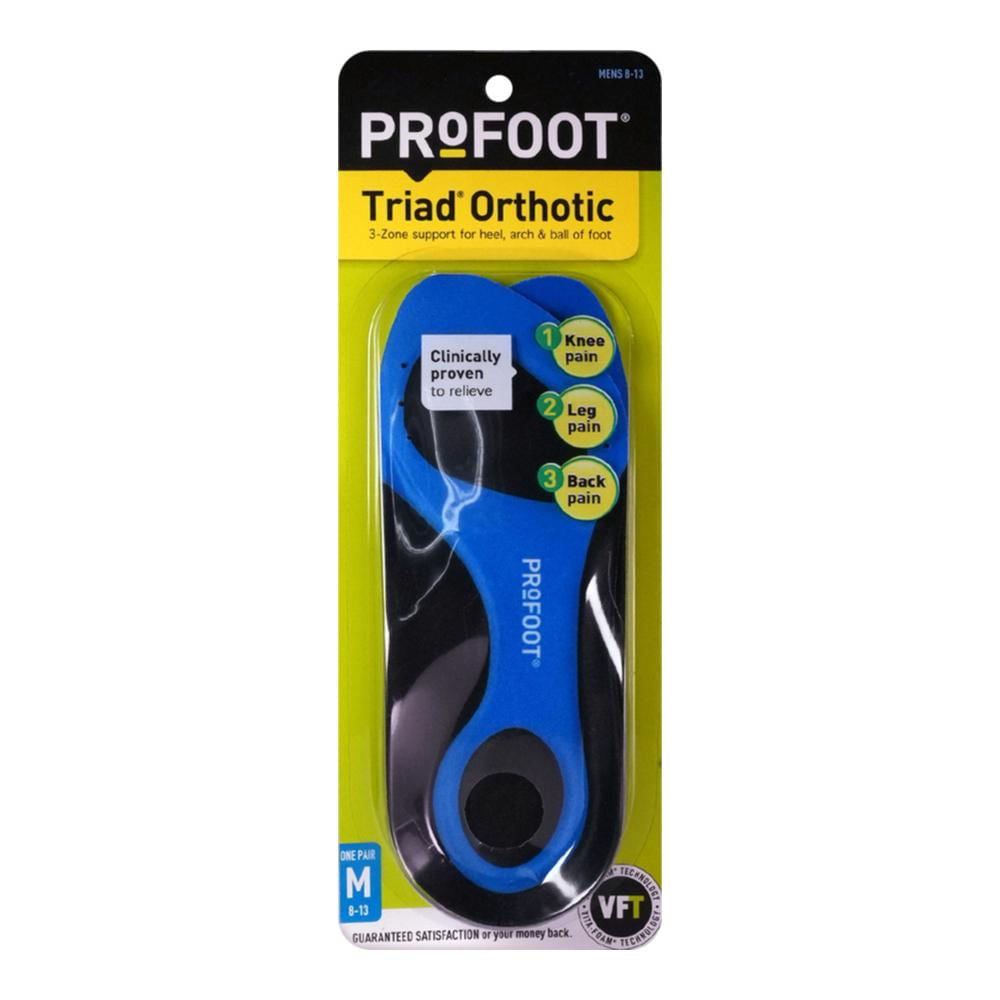 Profoot Triad Insoles For Mens - 1 Pair
