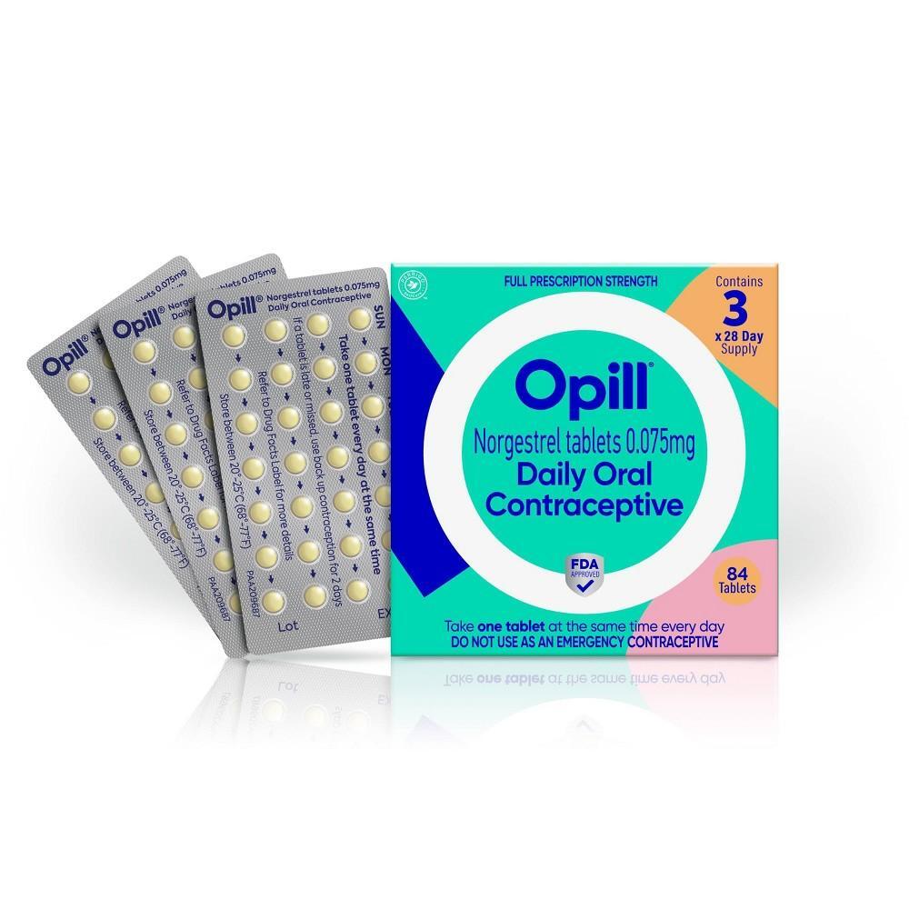 Opill Daily Oral Contraceptive - 84ct