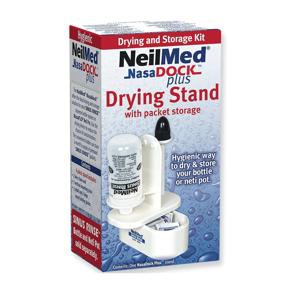 NeilMed NasaDock Plus Drying Stand for Nasal Rinse Systems