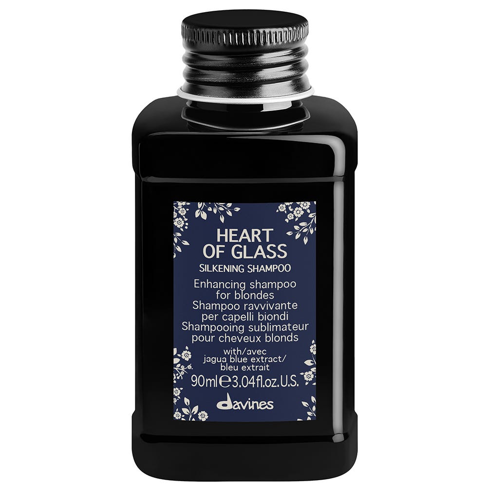 Davines Heart Of Glass Silkening Shampoo For Blonde Care 250ml