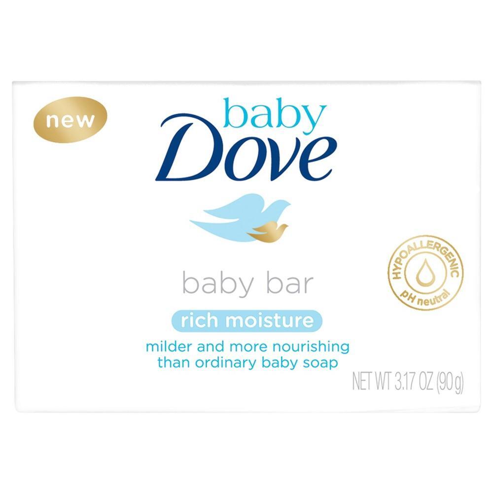 Baby Dove Soap Bar Rich Moisture, 3.17 Oz