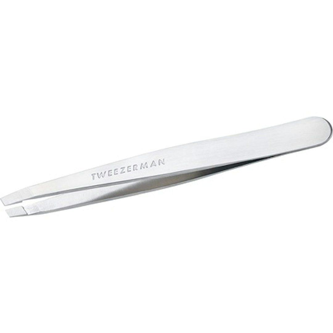 Tweezerman Platinum Silver Slant Tweezer - 1005929
