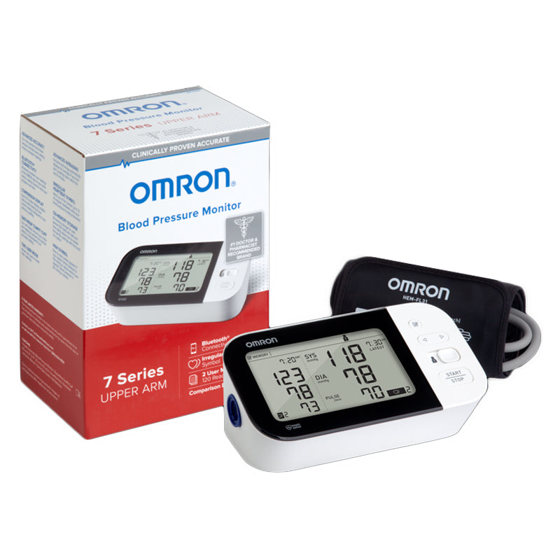 Omron Wireless Upper Arm Blood Pressure Monitor 7 Series BP7350