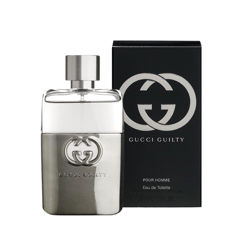 Gucci Guilty Men Pour Homme Eau De Toilette Spray 1.6 Oz/ 50 Ml
