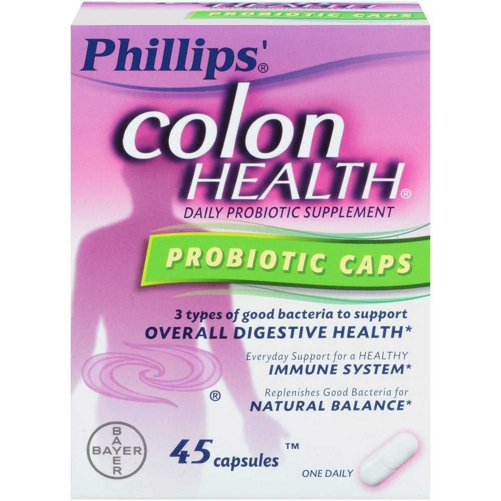 Phillips' Phillip's, Colon Health Daily Probiotic, 45 Capsules