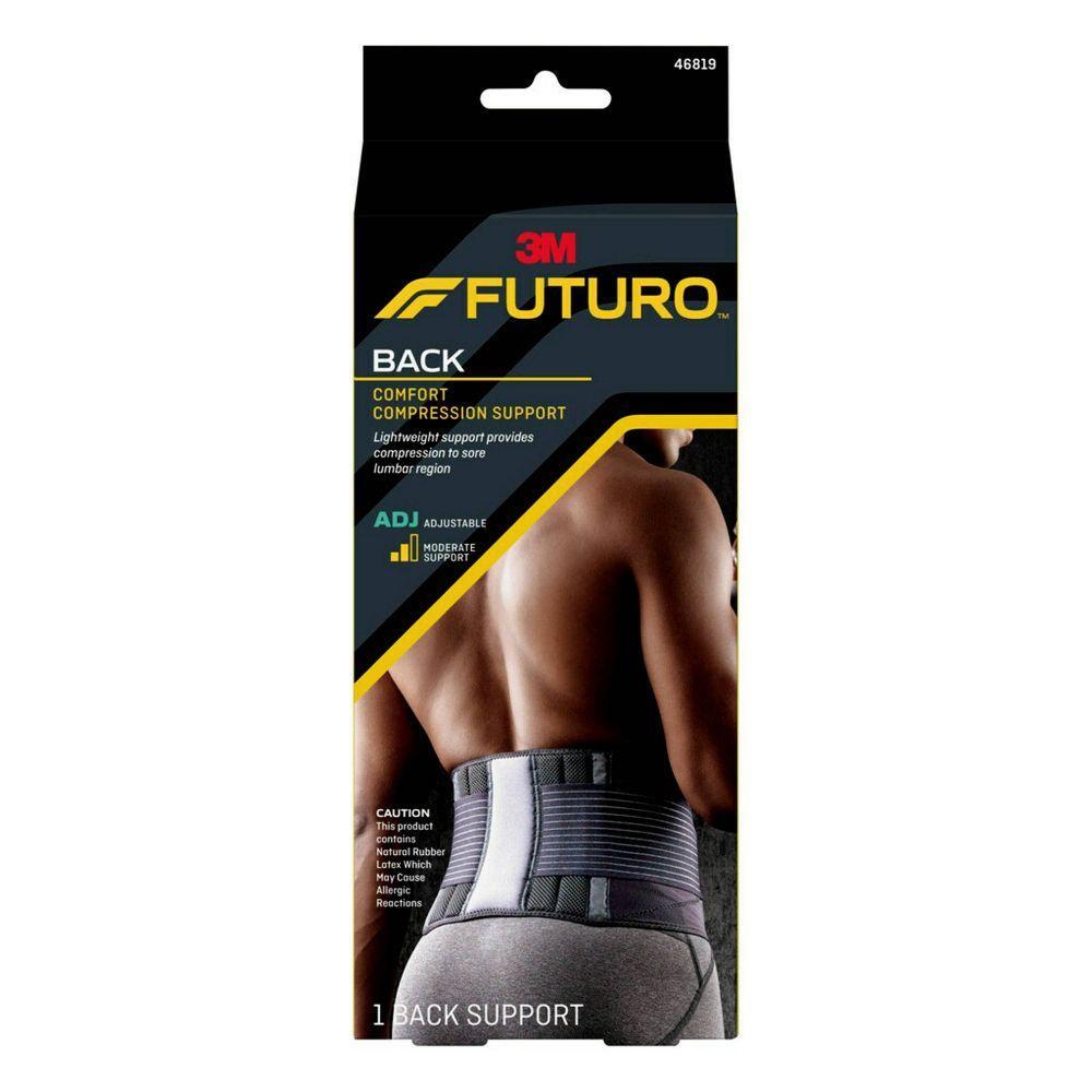 3M FUTURO Comfort Compression Back Support, Adjustable