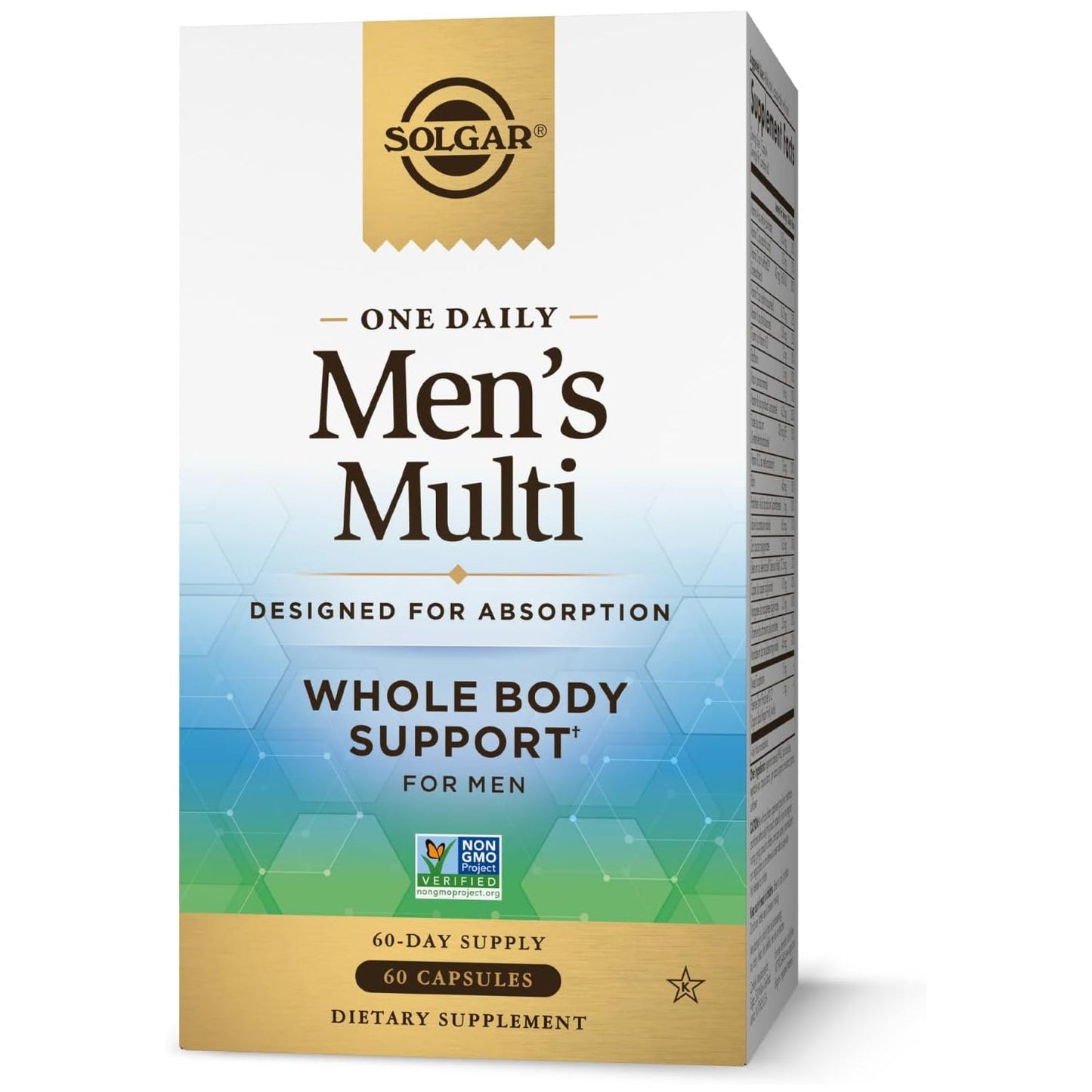 Solgar One Daily Men's Multi, 60 Capsules