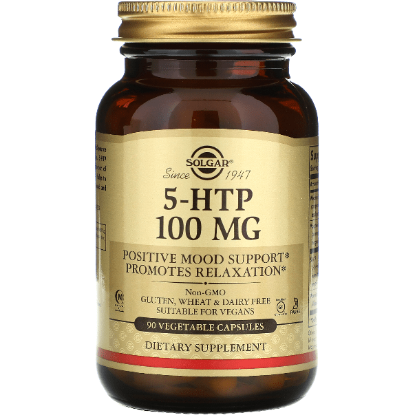 Solgar 5-HTP 100 mg 90 Vegetable Capsules