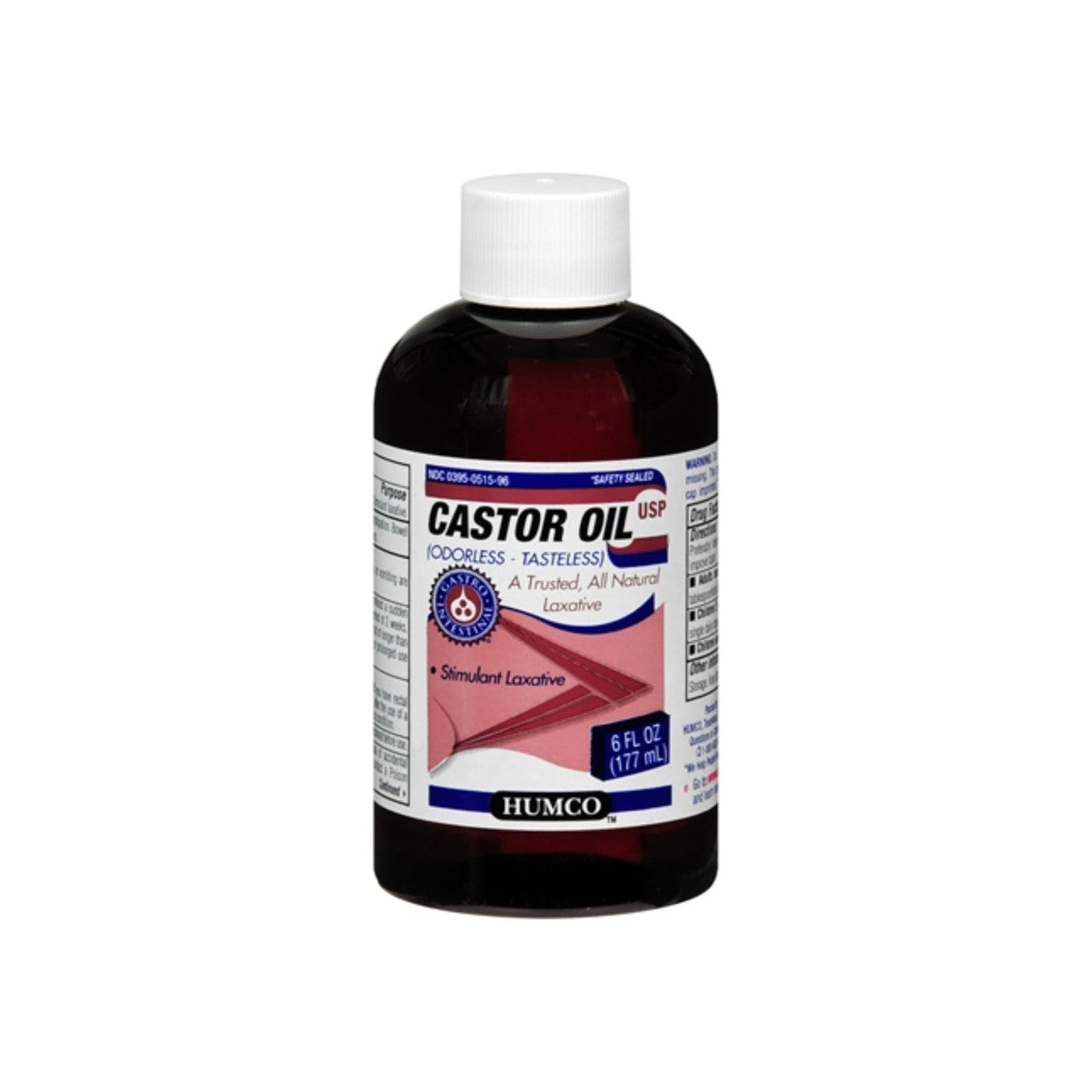 Humco Castor Oil 6 Oz