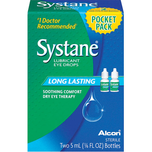 Systane Eye Drops, Lubricant, Long Lasting